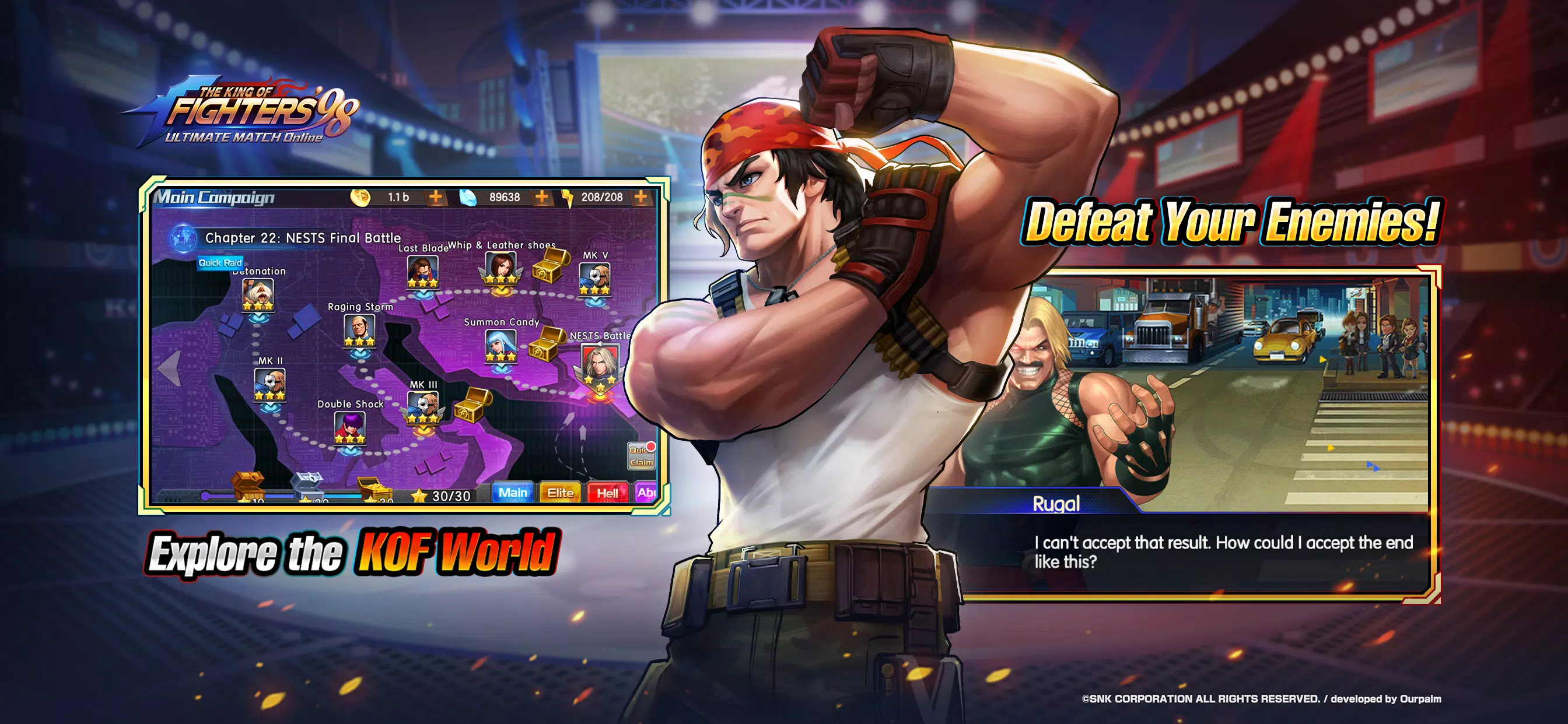 The King of Fighters '98UM OL Ekran Görüntüsü 3