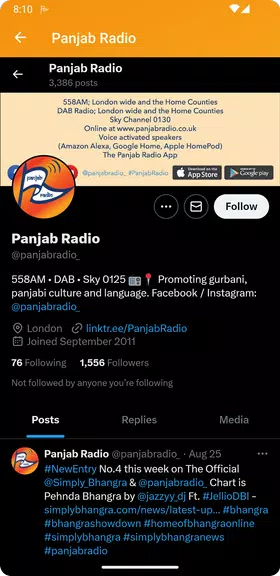 PANJAB RADIO 螢幕截圖 3