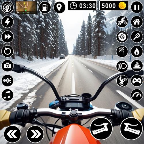 Bike Racing 3D: Moto Bike Game Captura de tela 0