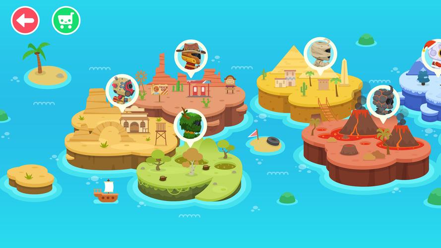 大脚车总动员 - 模拟汽车和赛车儿童应用应用截图第1张