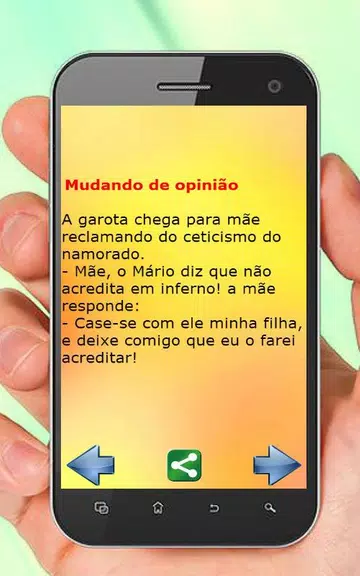 Piadas Curtas Divertidas Zrzut ekranu 1