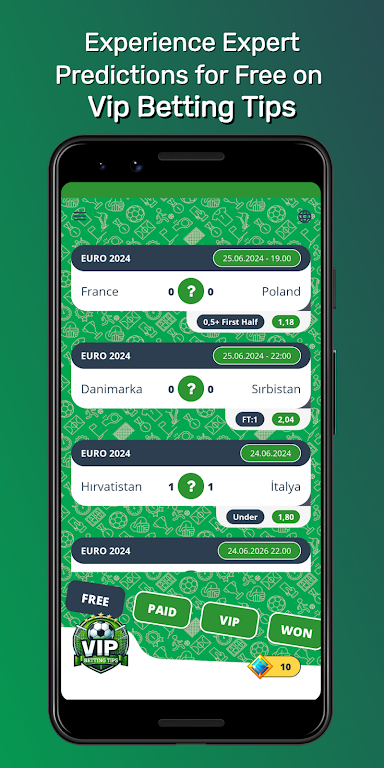 Schermata Vip Betting Tips 0
