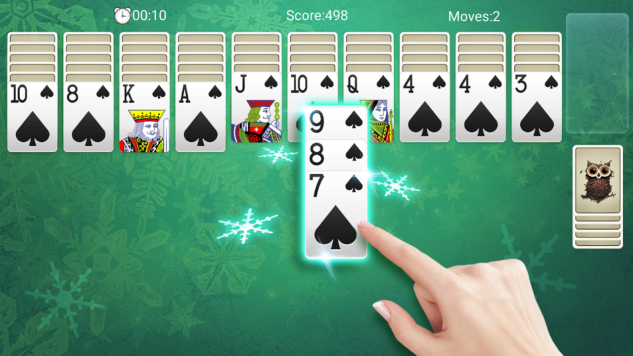 Spider Solitaire Classic Game Zrzut ekranu 2