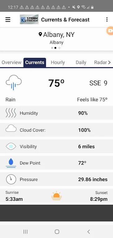 Schermata WTEN Storm Tracker - NEWS10 2