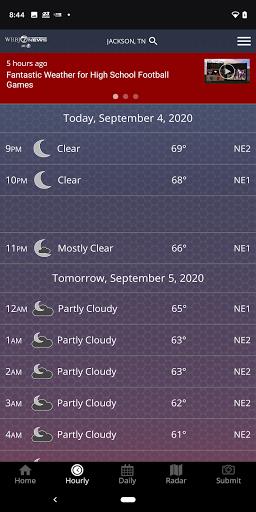 WBBJ Weather Tangkapan skrin 2
