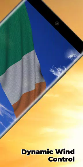 Ireland Flag Live Wallpaper Tangkapan skrin 1