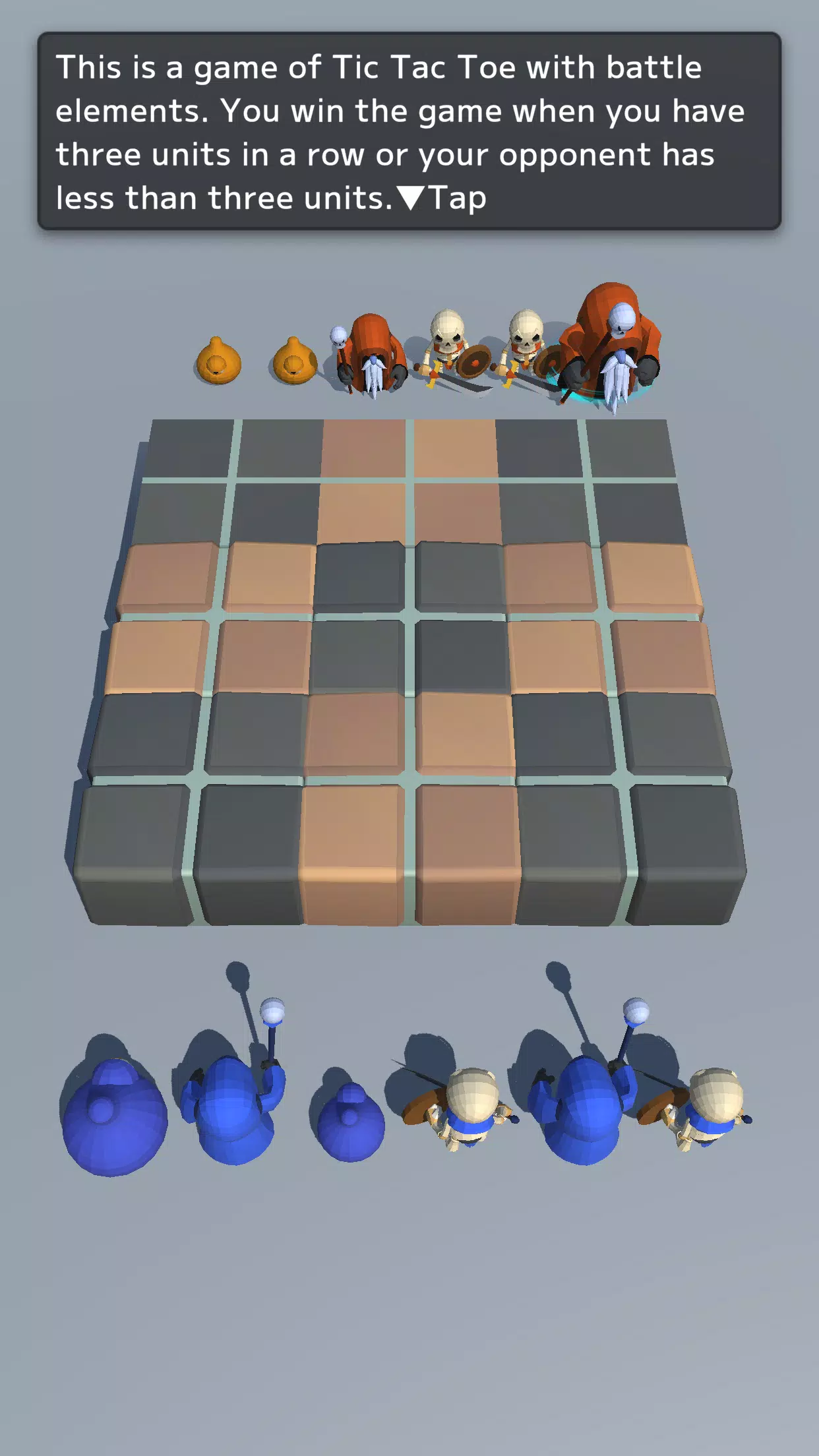 Tic Tac Toe Monsters ဖန်သားပြင်ဓာတ်ပုံ 2