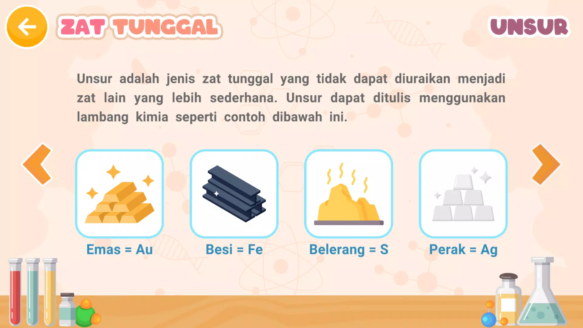 Zat Tunggal dan Campuran 螢幕截圖 3