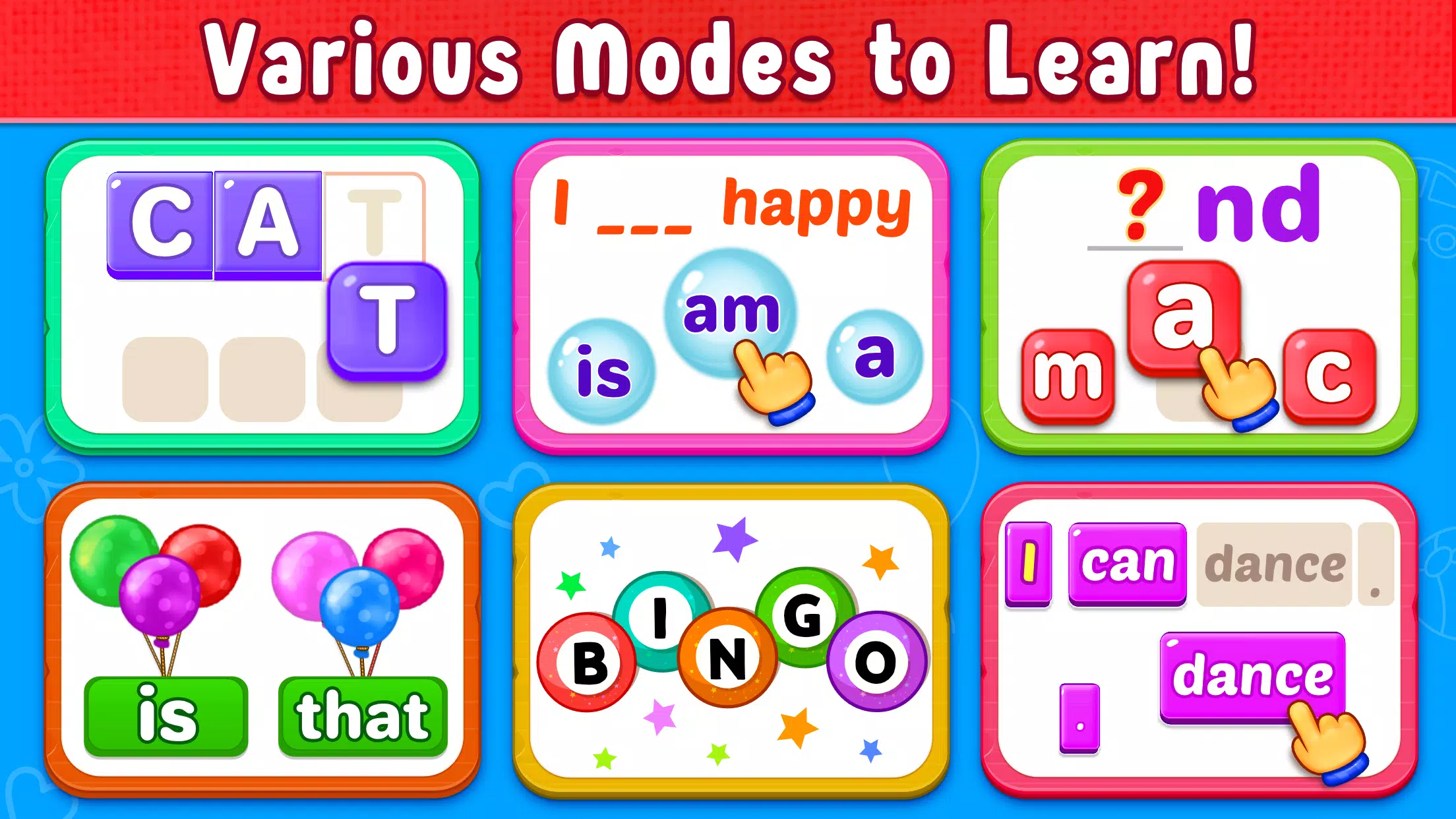 Learn to Read: Kids Games Captura de pantalla 2