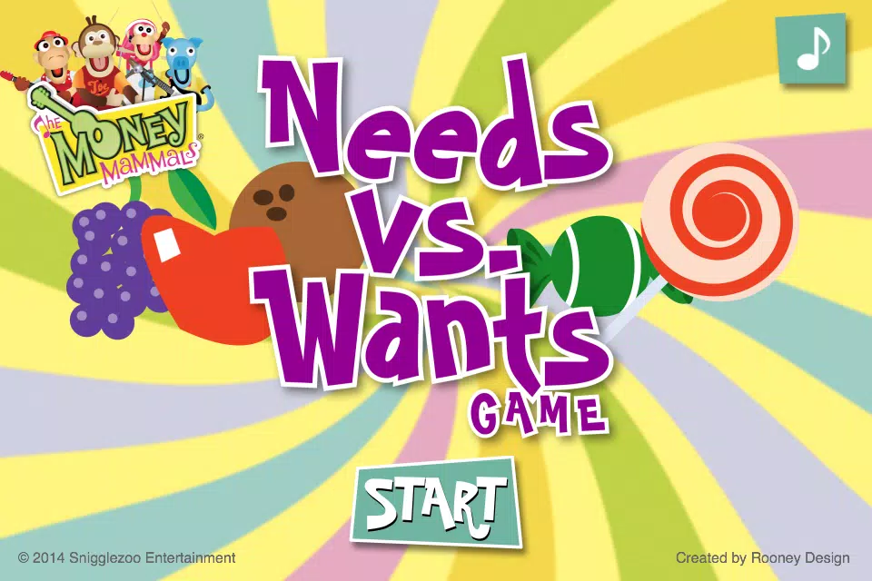 Money Mammals ® Needs vs Wants 螢幕截圖 0