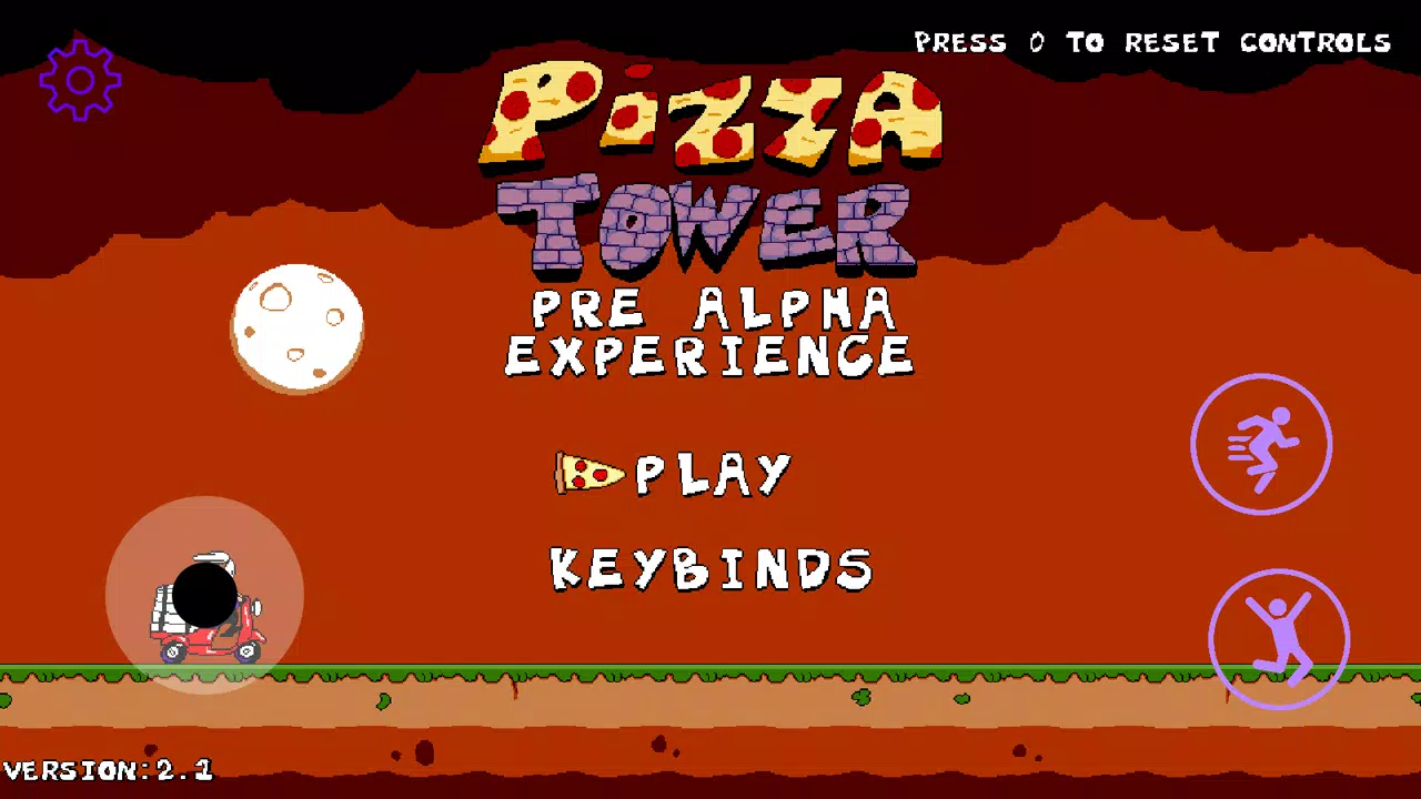 Pizza Tower Mobile Game Tangkapan skrin 0