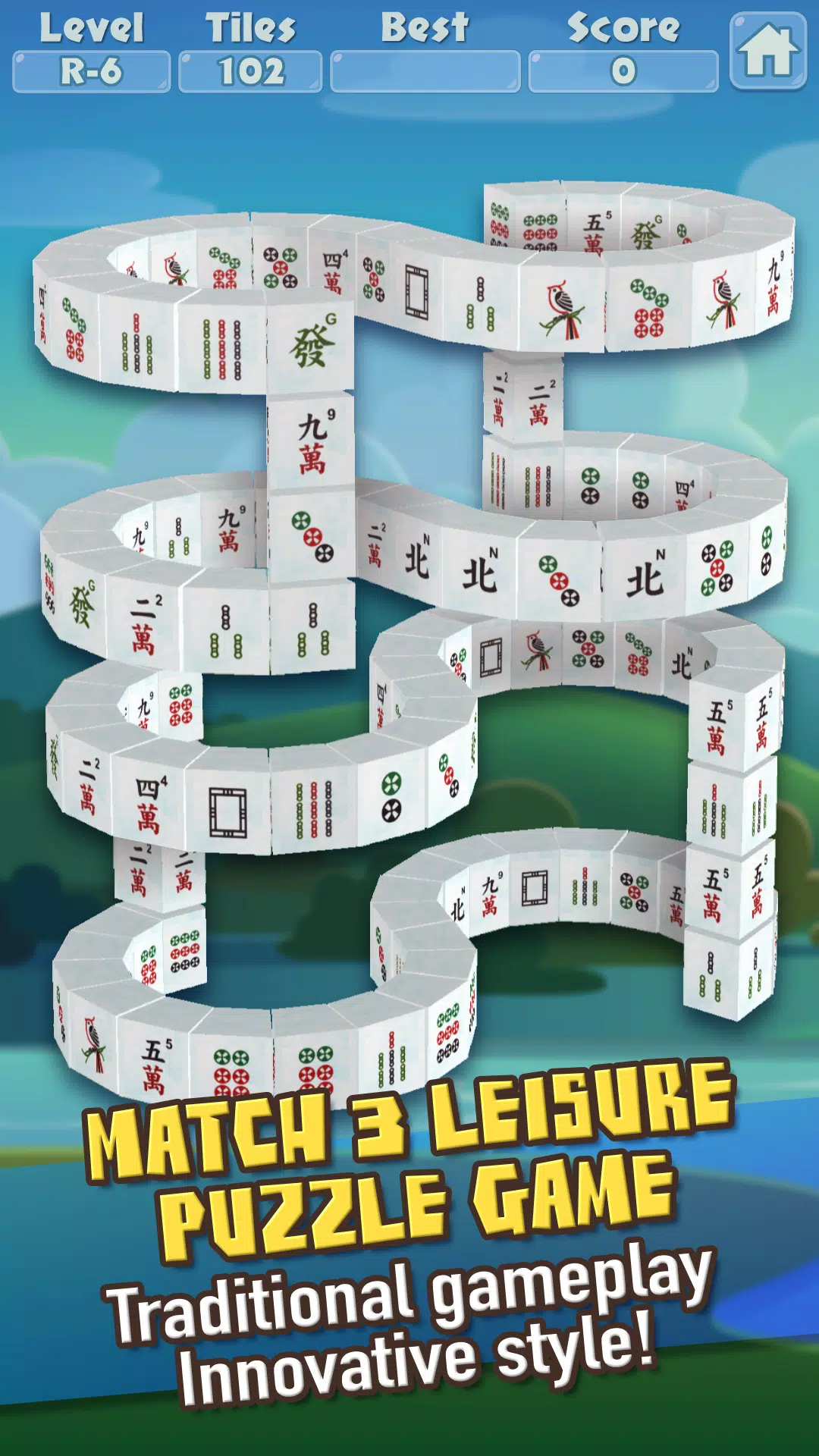 3D Mahjong Triple Tile Match ဖန်သားပြင်ဓာတ်ပုံ 0