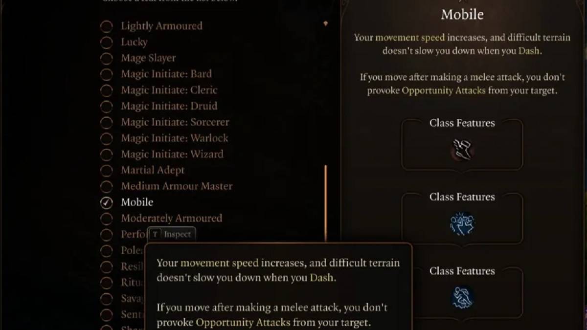 Exploit mobile dans Baldur's Gate 3