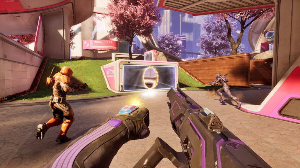 Illustrations de gameplay Splitgate 2