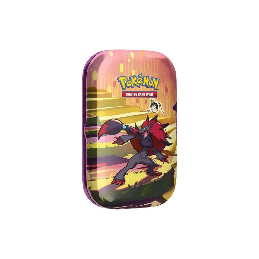 Pokémon TCG: Scarlet & Violet—Shrouded Fable Mini Lata – Zoroark