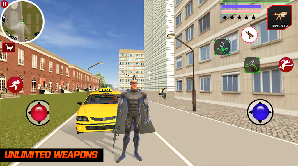Super Hero Us Vice Town Gangst Zrzut ekranu 0