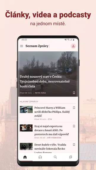 Seznam Zprávy 螢幕截圖 0