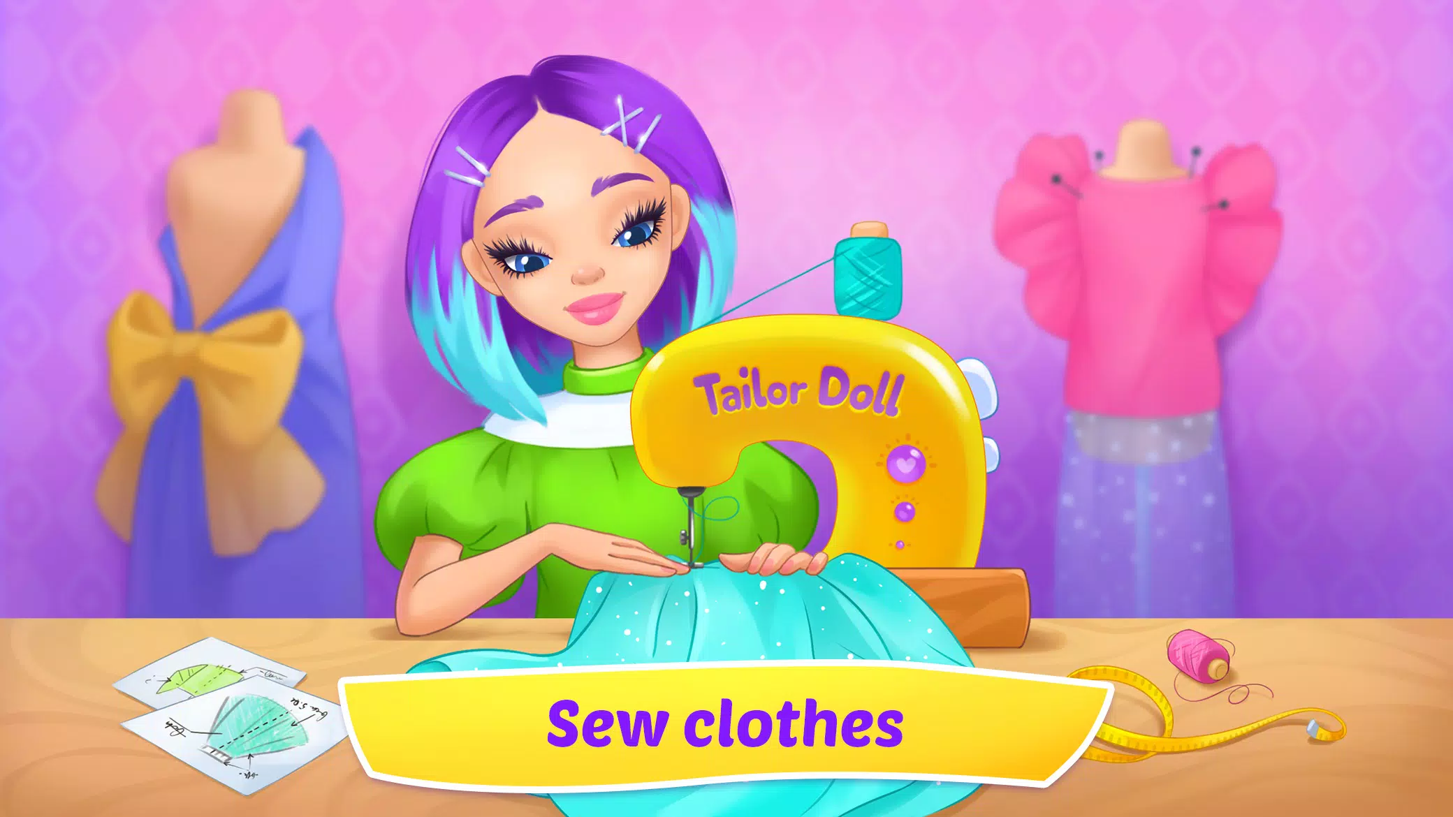 Fashion Doll: games for girls ဖန်သားပြင်ဓာတ်ပုံ 1