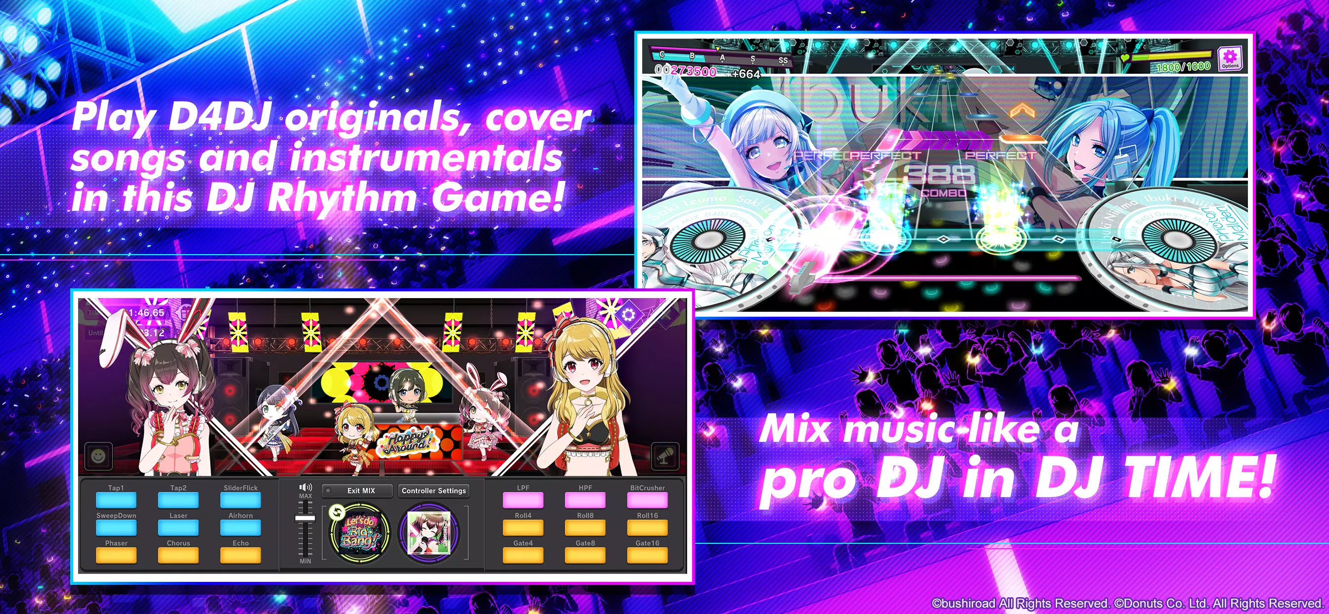 D4DJ 螢幕截圖 1