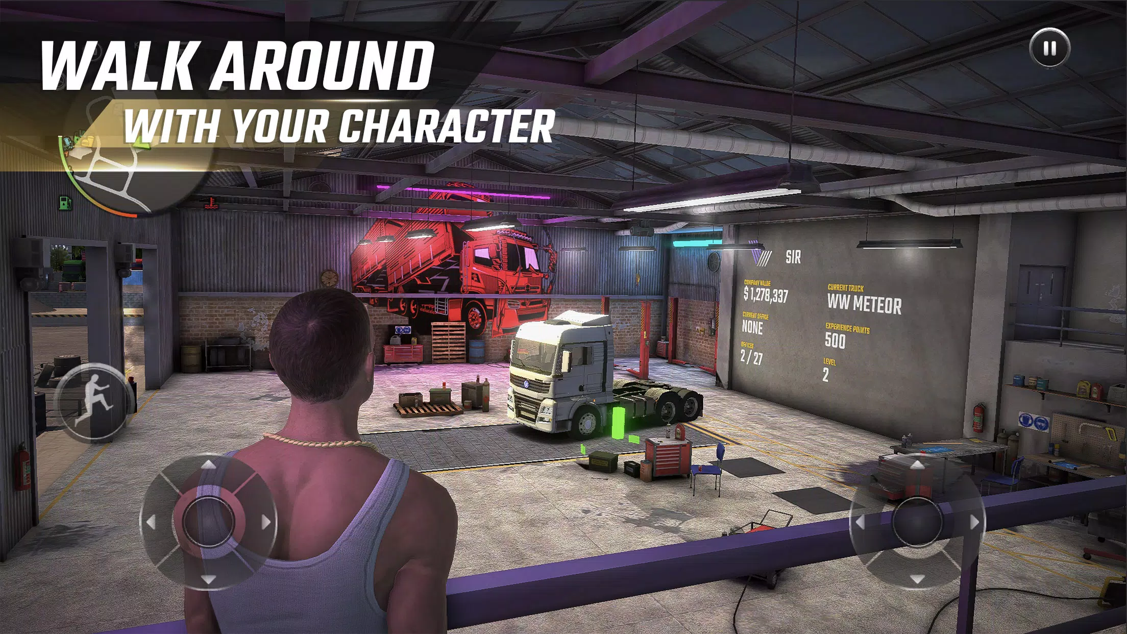Truck Simulator World 螢幕截圖 1