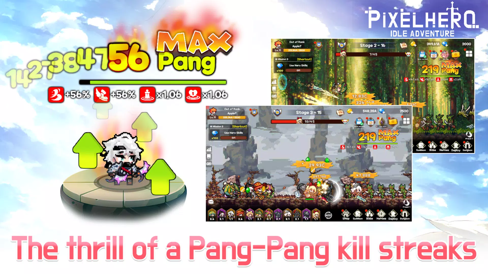 Pixel Heroes Idle Capture d'écran 3
