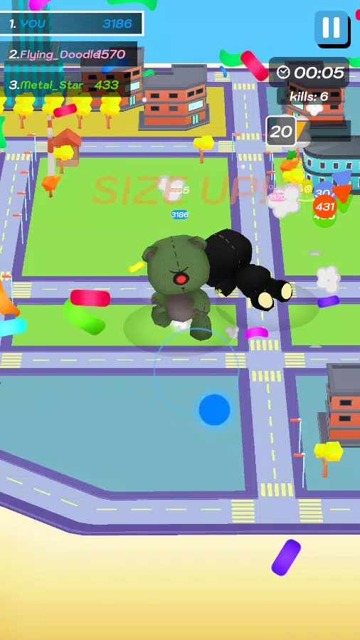 Crazy Monster City 螢幕截圖 2