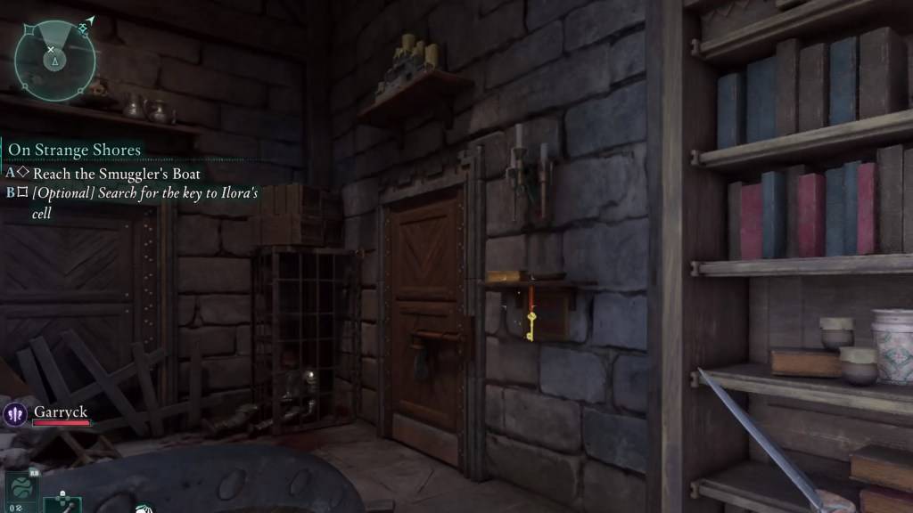 Warden's Room and Key Location