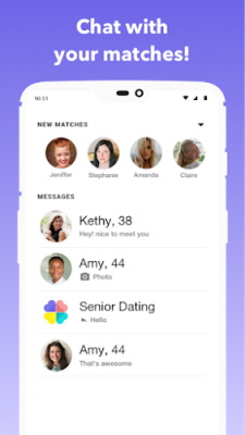 Senior Dating:  Mature Singles स्क्रीनशॉट 0