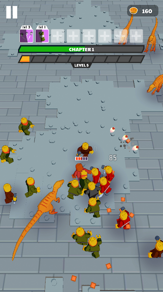 Mini Heroes: Toy Survivor Mod Tangkapan skrin 0