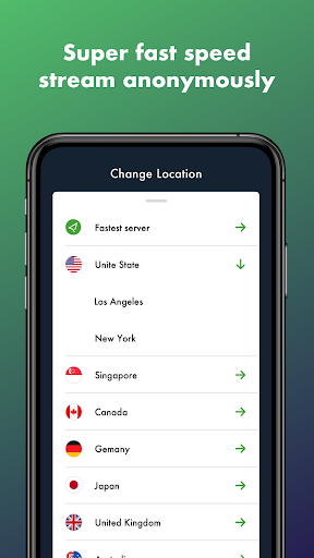 HyperNet Free VPN - Unlimited Zrzut ekranu 3