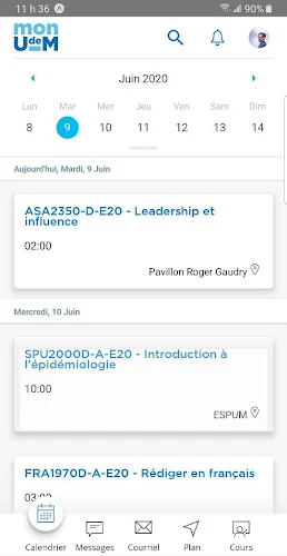 Mon UdeM スクリーンショット 0