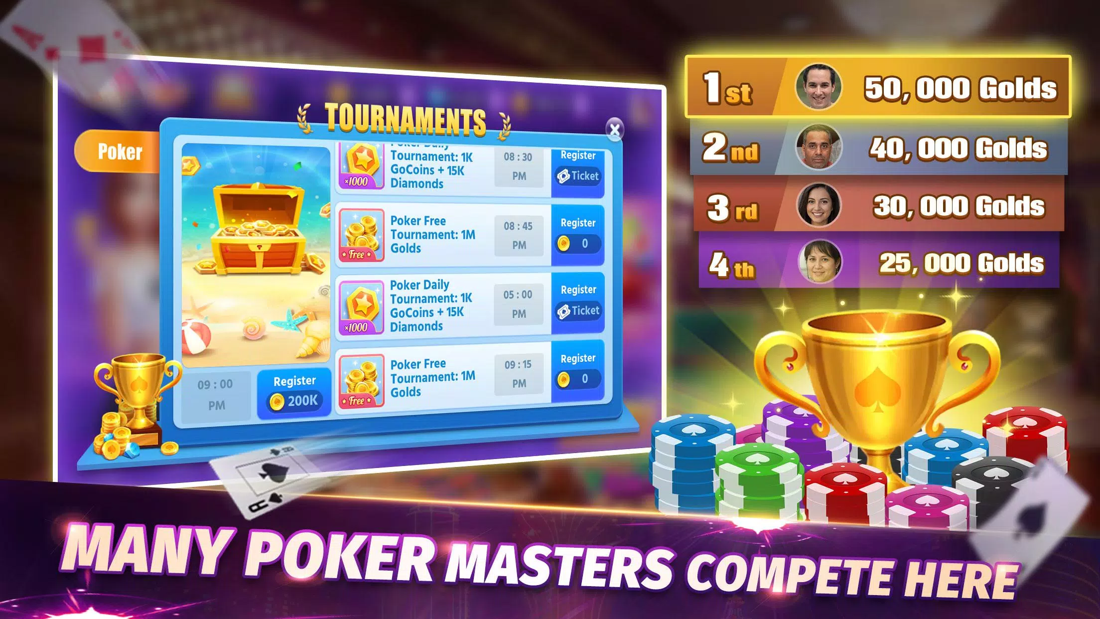 Poker Land Capture d'écran 2