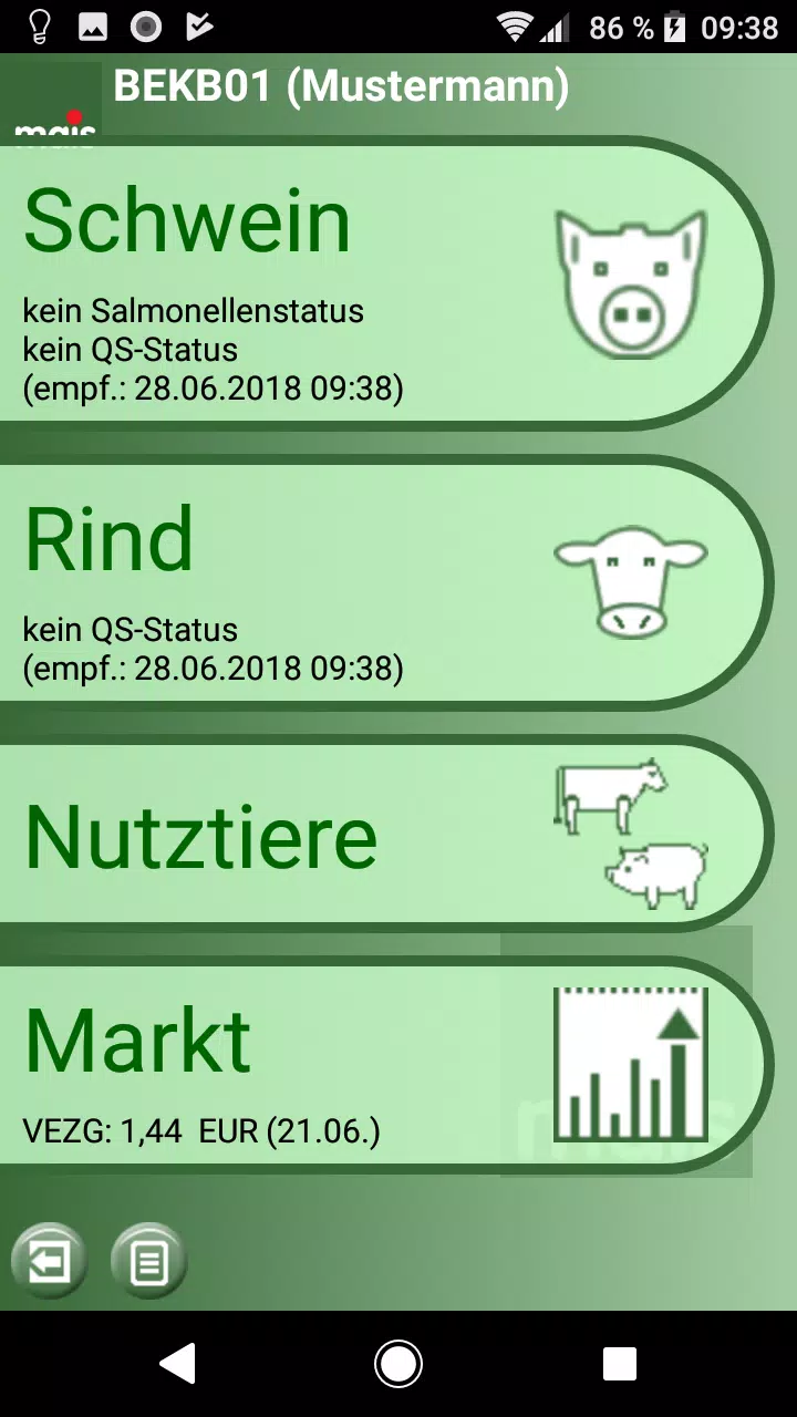 Raiffeisen Beckum App 螢幕截圖 1