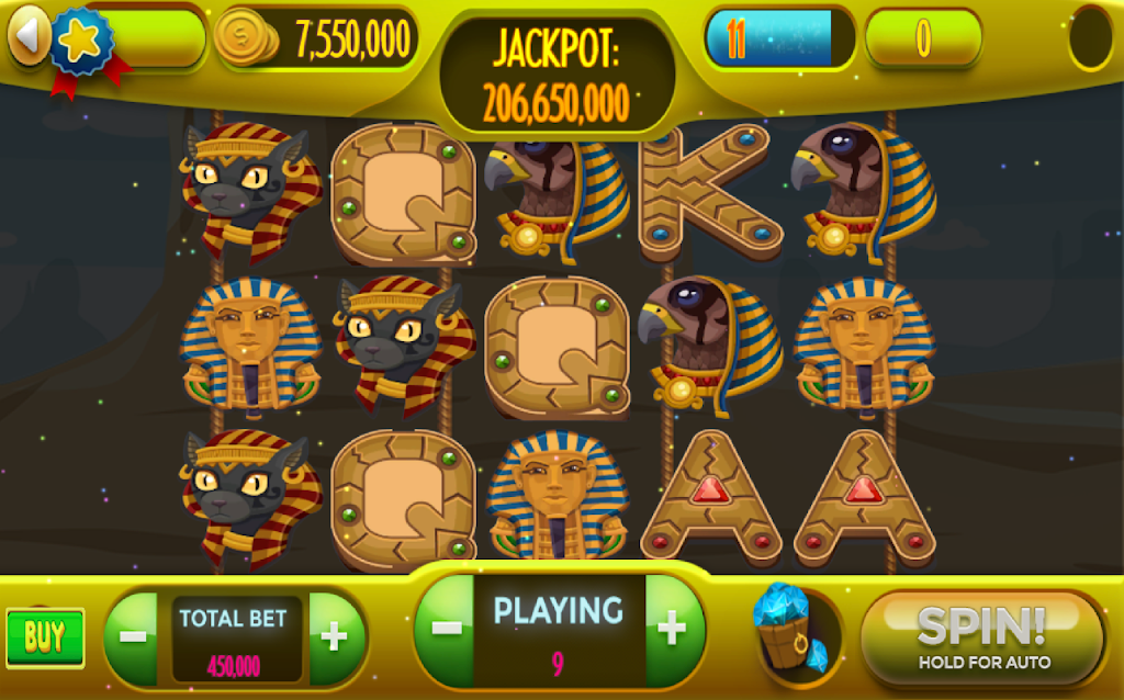 Egyptian Treasures Free Casino Slots 螢幕截圖 0