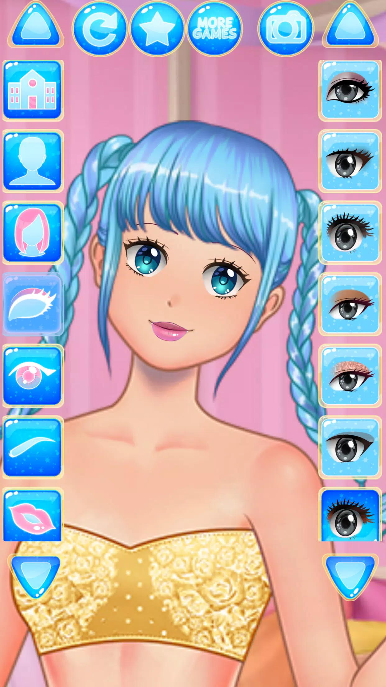 High School Anime Dress Up Ảnh chụp màn hình 2