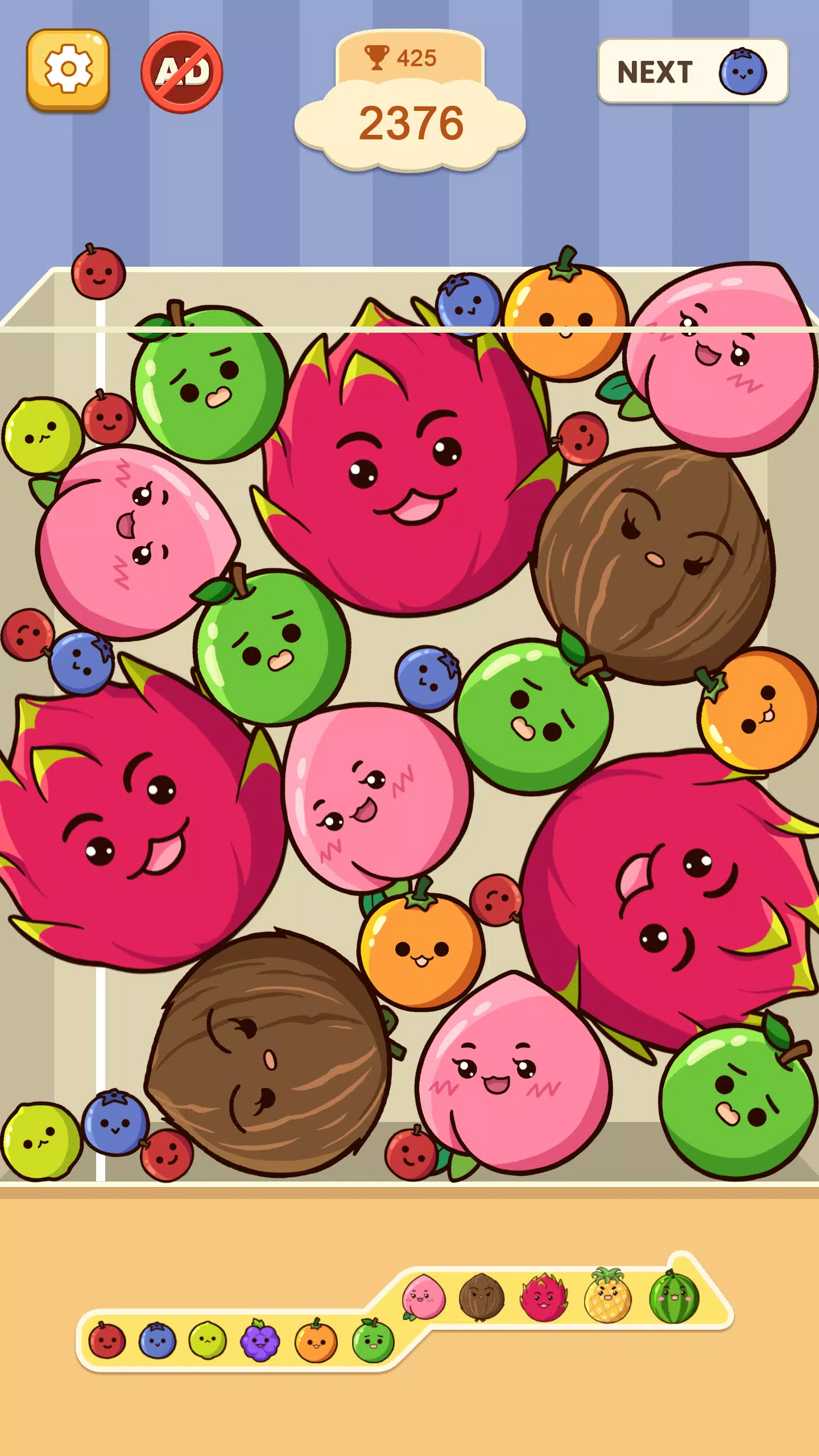 Fruit Merge: Juicy Drop Game 螢幕截圖 0