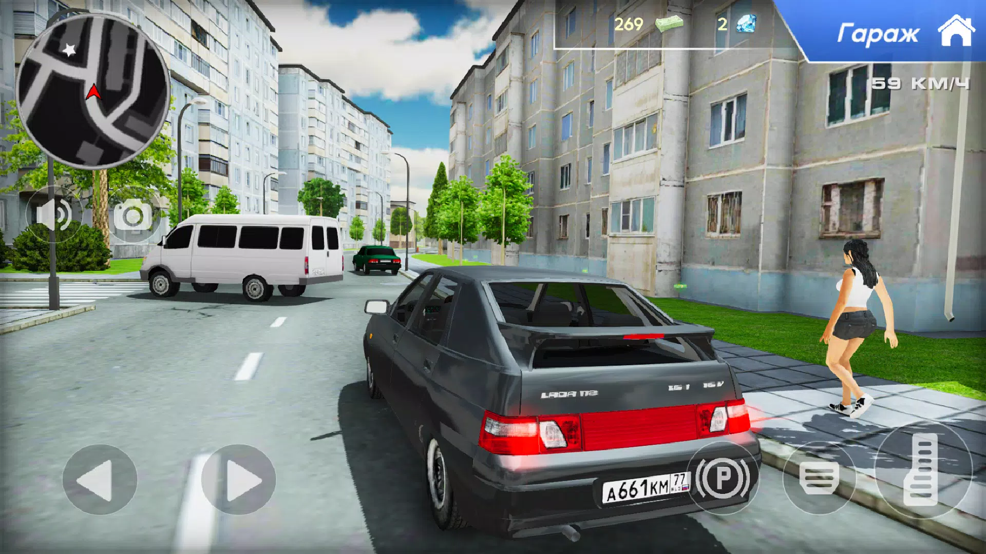Lada 2112 Village City Driving ภาพหน้าจอ 2