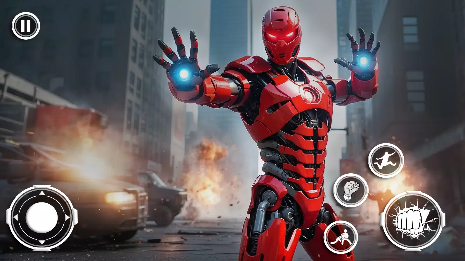 Flying Iron Robot ဖန်သားပြင်ဓာတ်ပုံ 1