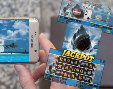 CASINO MEGA WIN: Wild Shark Slot Machine 螢幕截圖 1