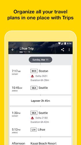 Cheapflights: Flights & Hotels Скриншот 2