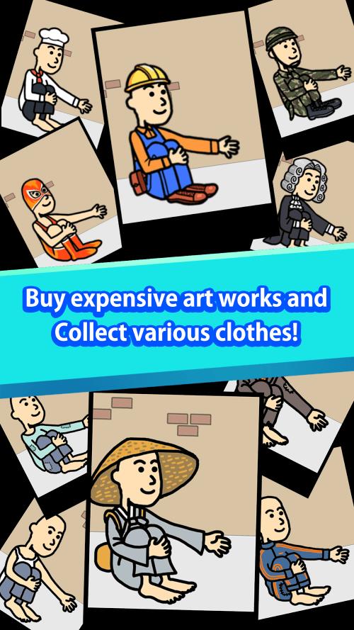 Beggar Life Clicker ဖန်သားပြင်ဓာတ်ပုံ 2