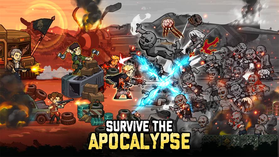 Zombie Warfare: The Death Path Captura de tela 1