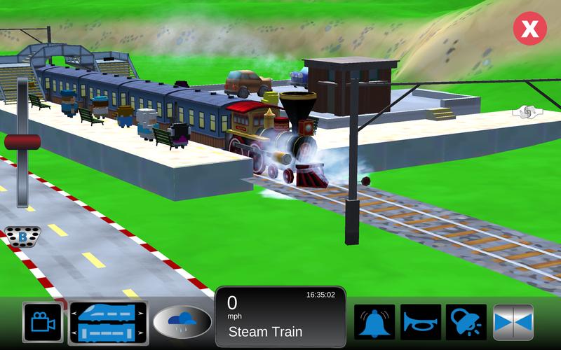 兒童火車西姆 Kids Train Sim 螢幕截圖 1
