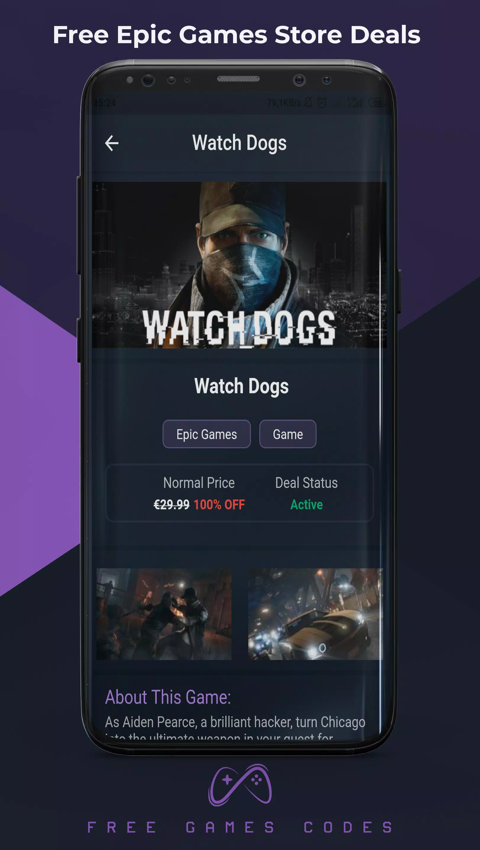PC Games Alerts on Steam, Epic Capture d'écran 1