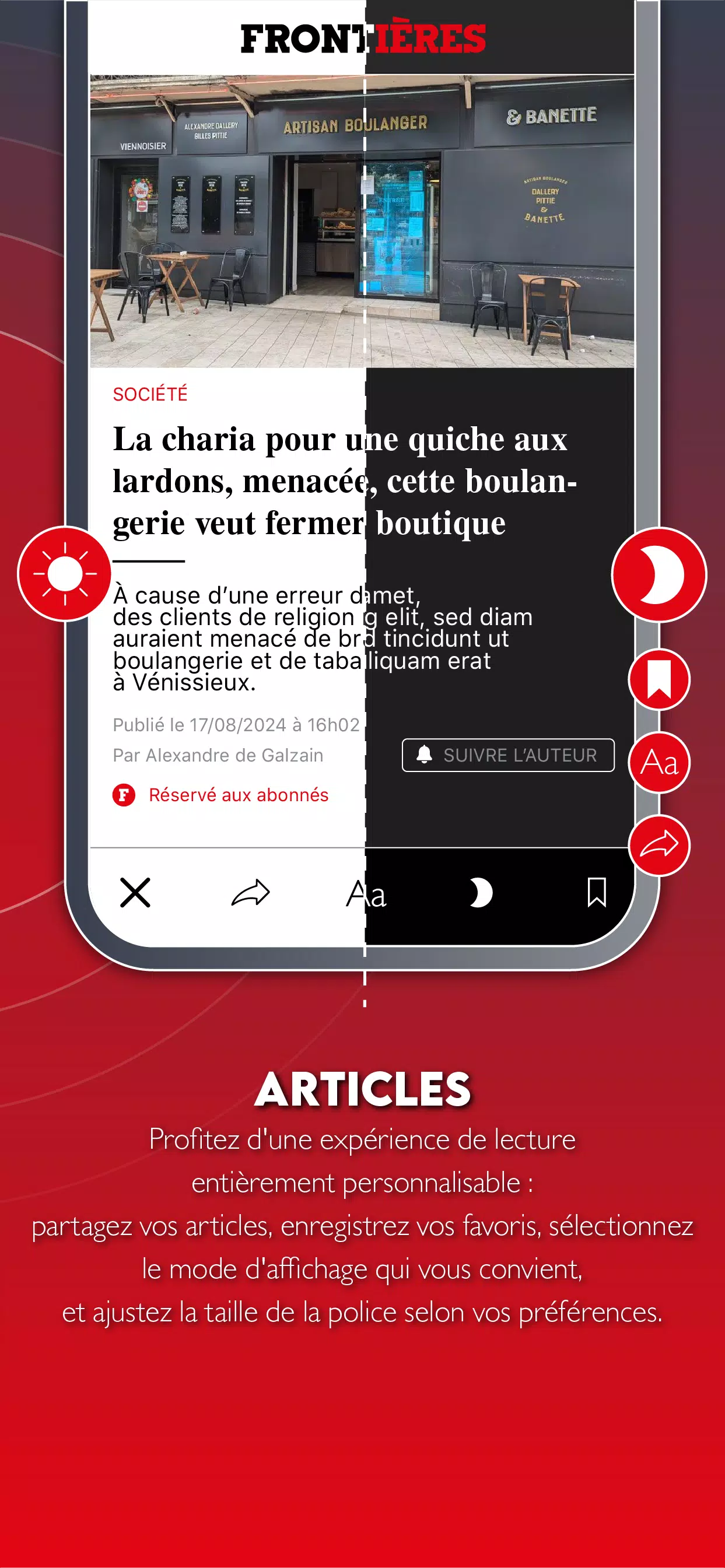 Frontières Media स्क्रीनशॉट 3