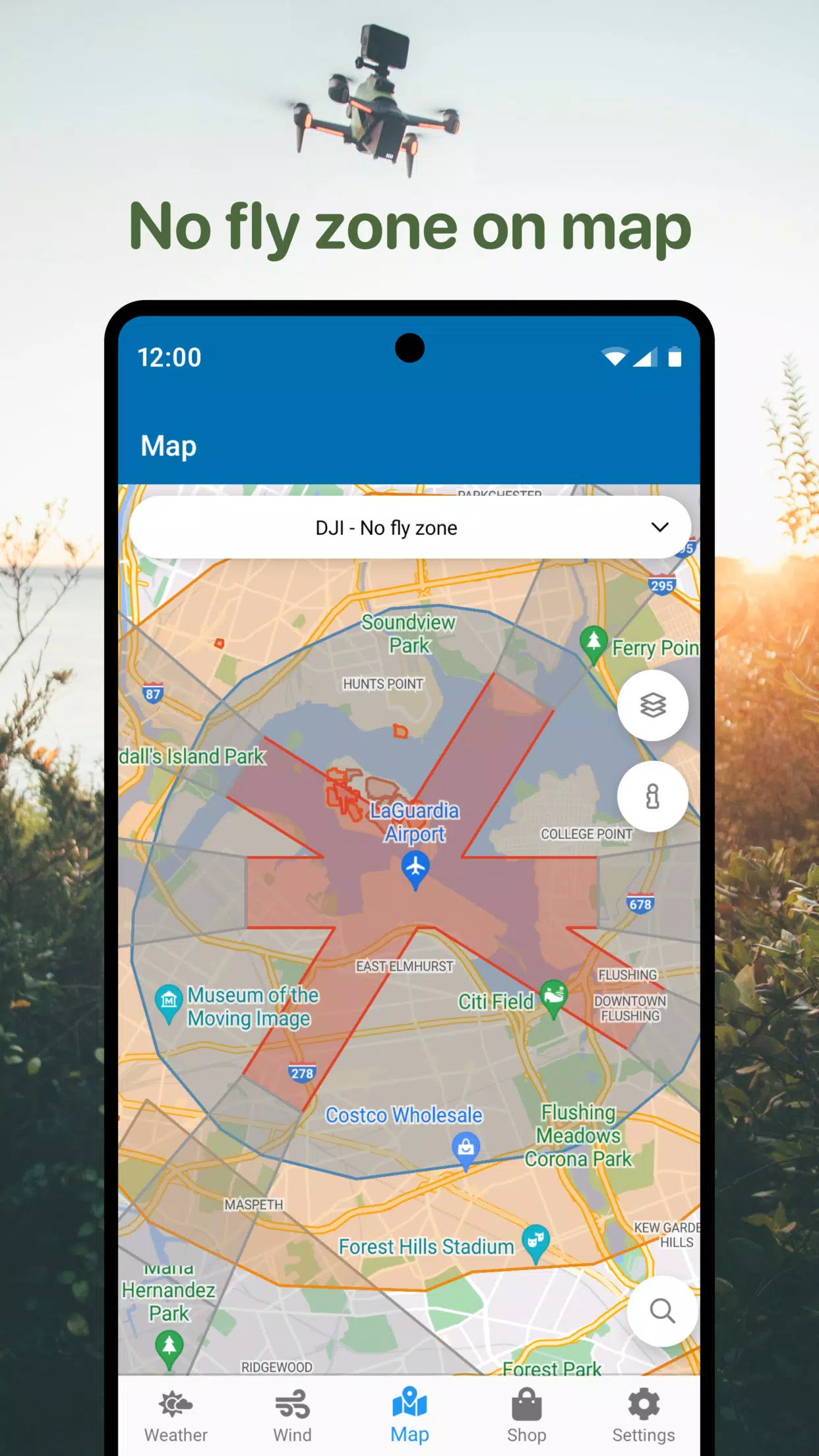 Drone App: Forecast for UAV Capture d'écran 1