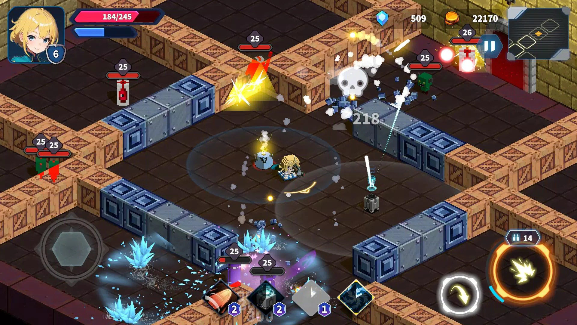 Cube of Life: Shooting RPG Ảnh chụp màn hình 0