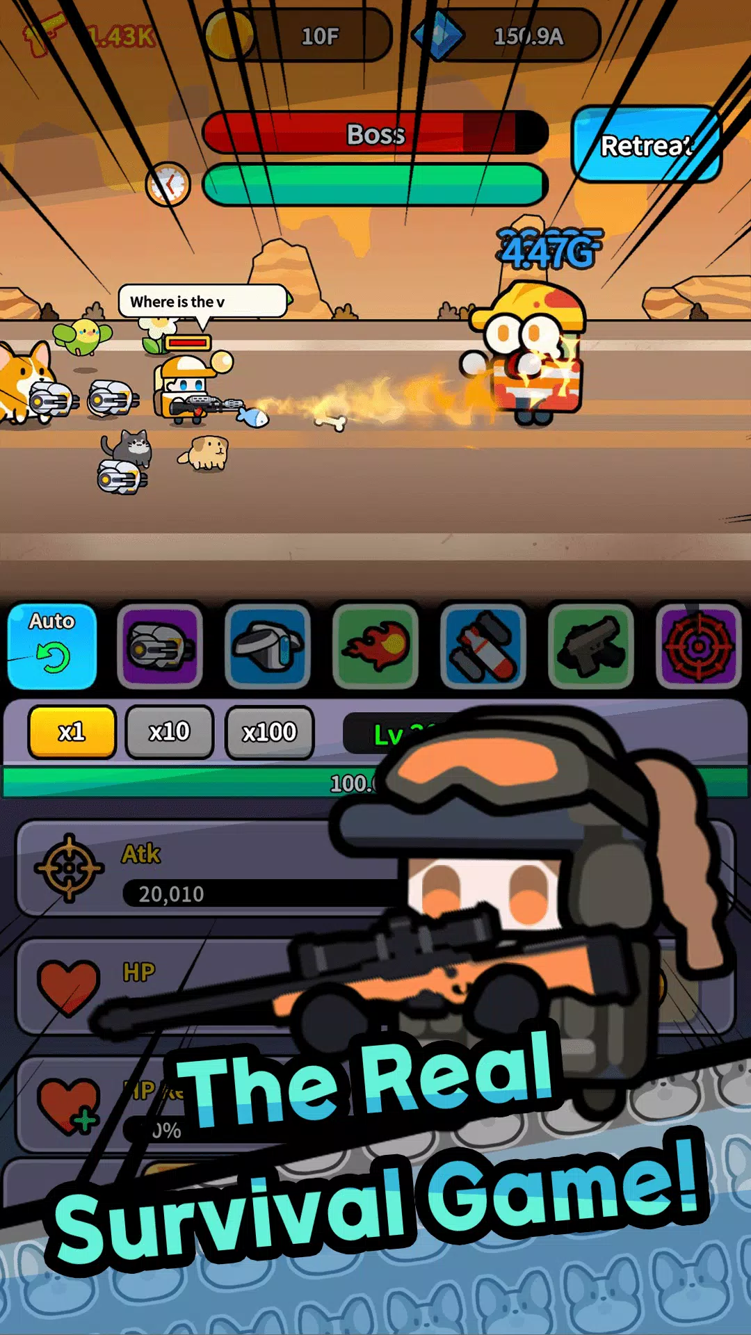 Legend Z Hunter : Idle RPG War 螢幕截圖 3