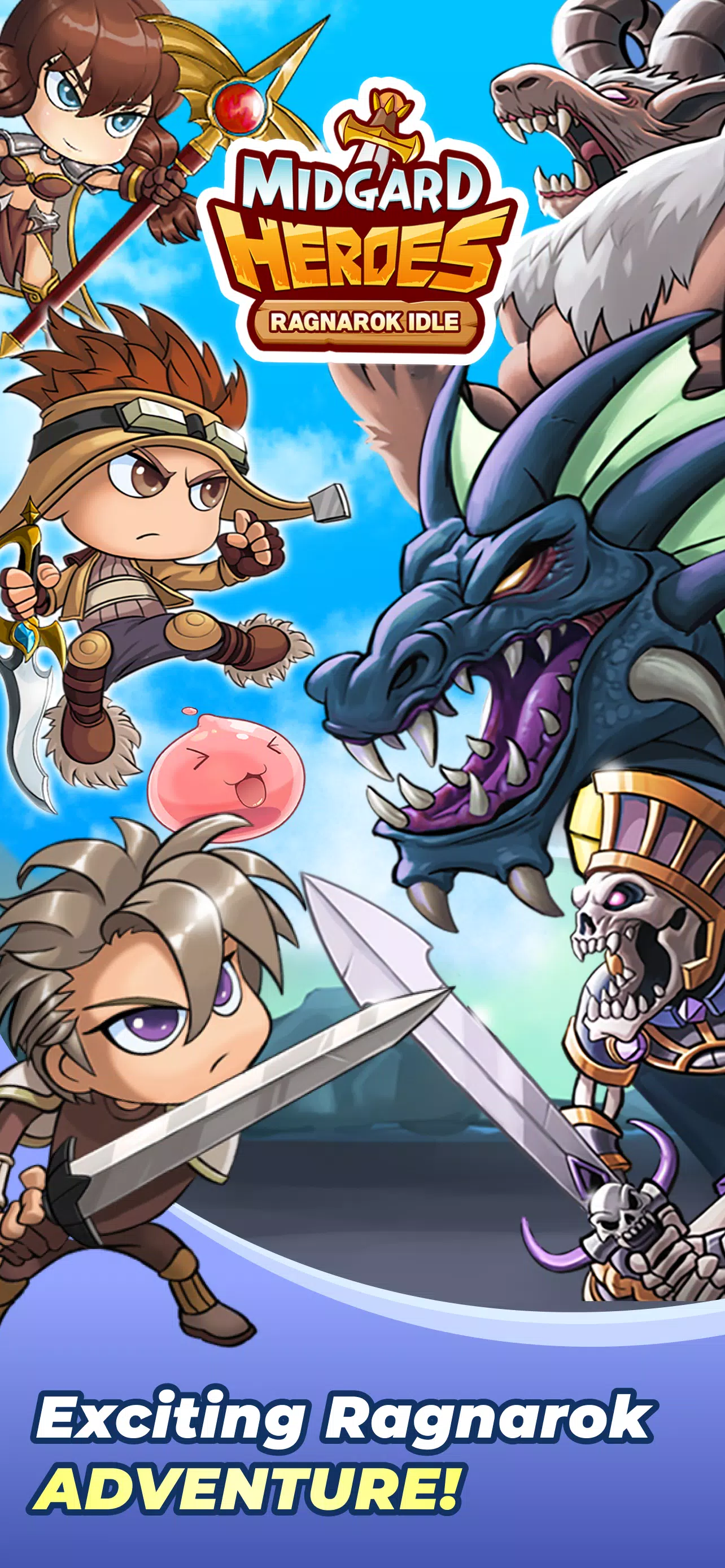 Midgard Heroes: Ragnarok Idle应用截图第0张
