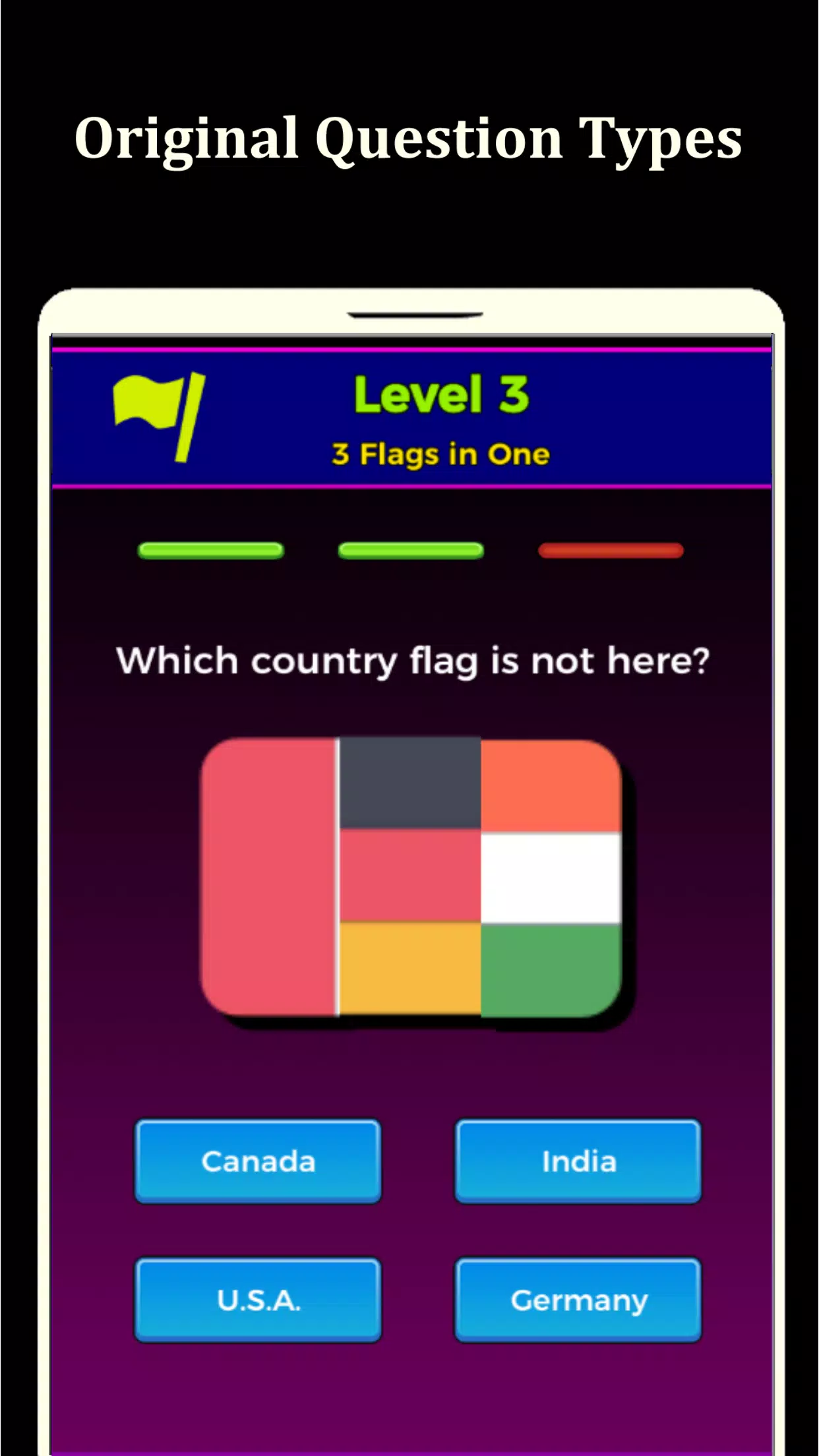 Schermata World Flags Quiz Game 0